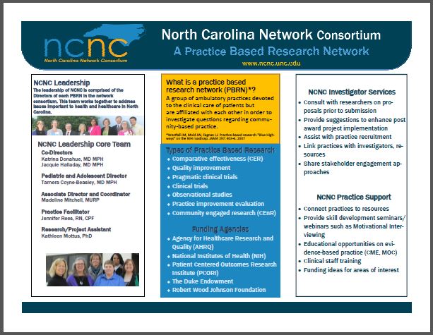 Thumbnail of the NCNC brochure